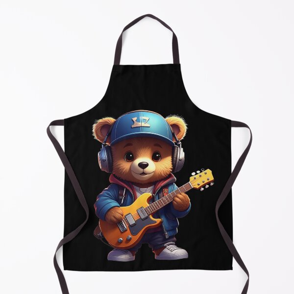 Item preview, Teddy bear playing a guitar t-shirt  designed and sold by Alicjareign.