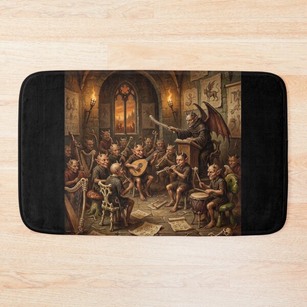 Item preview, Infernal Music Academy after Hieronymus Bosch and Pieter Bruegel designed and sold by Vintage Designs +.