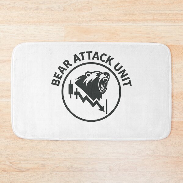 Item preview, Bear Attack Unit – Downtrend Tactical Emblem designed and sold by techy-rrr.