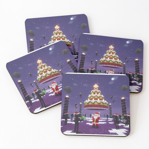 Item preview, Pixel Santa Void Christmas Party designed and sold by ReykorShop.