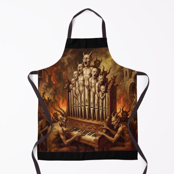 Item preview, Hell Organ after Hieronymus Bosch and Pieter Bruegel designed and sold by Vintage Designs +.