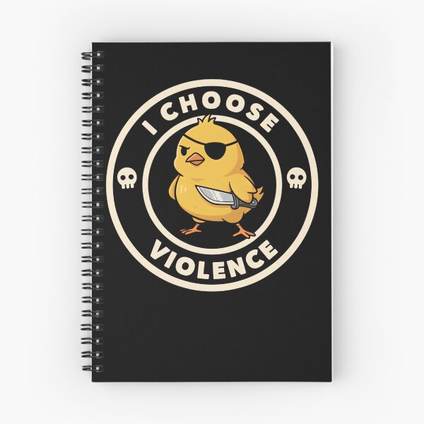 Item preview, I Choose Violence Funny Duck designed and sold by THREE LITTLE BEANS.