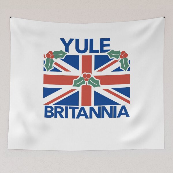 Item preview, Yule Britannia Christmas Union Jack designed and sold by CoolYule.
