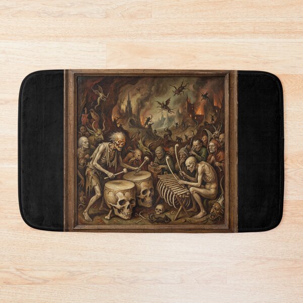 Item preview, Hellish Orchestra Damned Souls after Hieronymus Bosch and Pieter Bruegel designed and sold by Vintage Designs +.