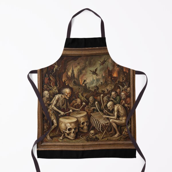 Item preview, Hellish Orchestra Damned Souls after Hieronymus Bosch and Pieter Bruegel designed and sold by Vintage Designs +.