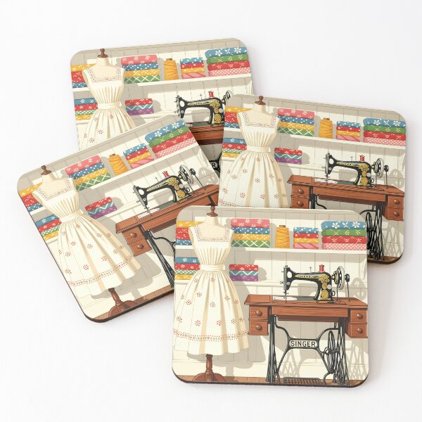 Item preview, Sewing Room designed and sold by Leslie Montgomery Art.