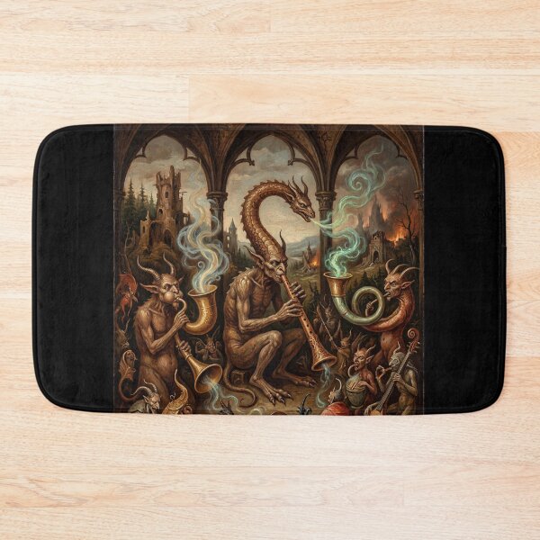 Item preview, Demonic Orchestra after Hieronymus Bosch and Pieter Bruegel designed and sold by Vintage Designs +.