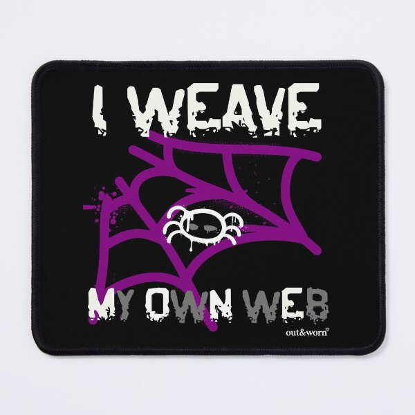 Item preview, I Weave My Own Web - Asexual Design designed and sold by outandworn.