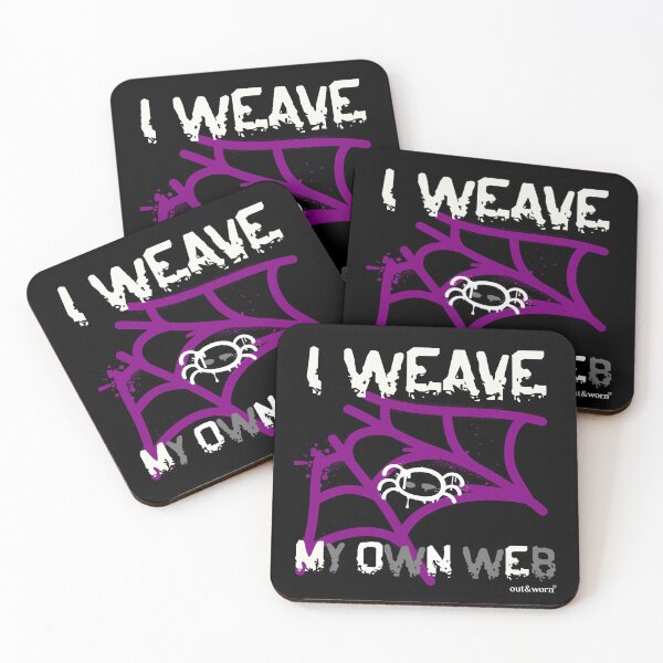 Item preview, I Weave My Own Web - Asexual Design designed and sold by outandworn.