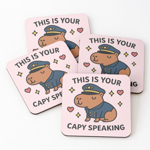 Item preview, This Is Your Capy Speaking- Pilot designed and sold by Lotus Love Tarot.