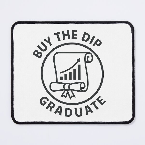 Item preview, Buy the Dip Graduate – Official Market Diploma designed and sold by techy-rrr.