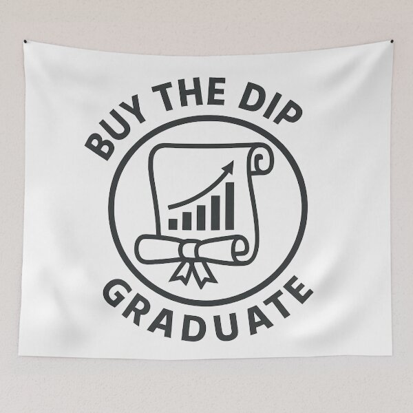 Item preview, Buy the Dip Graduate – Official Market Diploma designed and sold by techy-rrr.