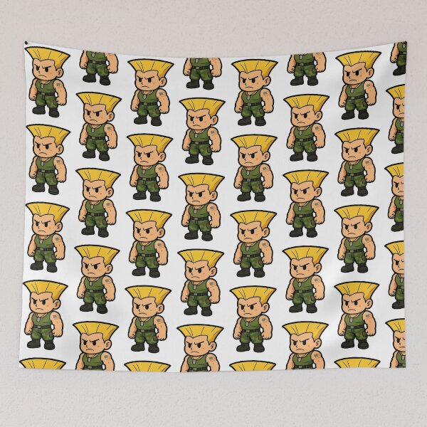 Item preview, Street Fighter Guile chibi. designed and sold by Decepticon138.