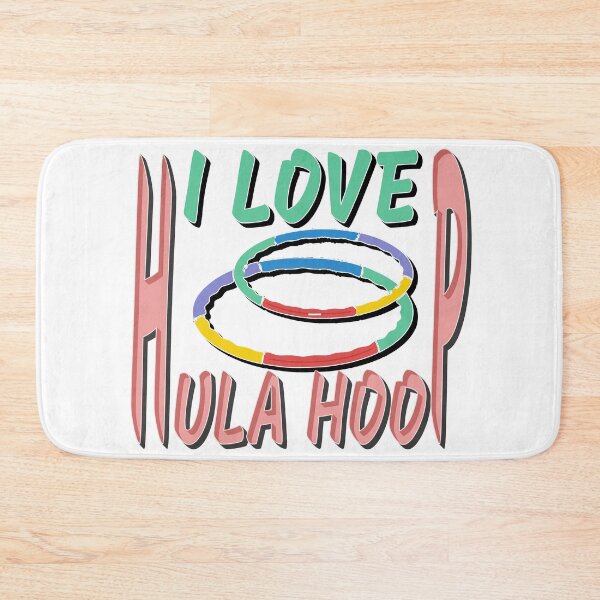 Item preview, I Love Hula Hoop – Fun Hula Hooping Design – Fitness & Hobby Gift designed and sold by sednalafandy79.