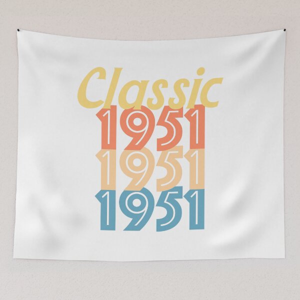 Item preview, Vintage RETRO 1951 birthday designed and sold by Mmastert.
