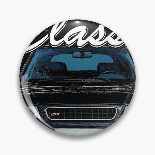 Item preview, Drive The Classic – Black S3 Turbo Car Front Illustration designed and sold by mkcustomstudio.
