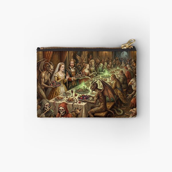 Item preview, Corrupted Wedding Feast after Hieronymus Bosch and Pieter Bruegel designed and sold by Vintage Designs +.
