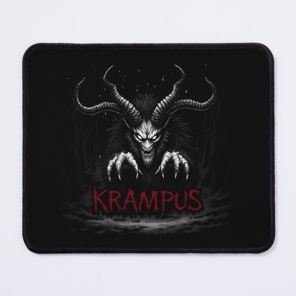 Item preview, Krampus – Dark Festive Demon illustration designed and sold by pseudo7.