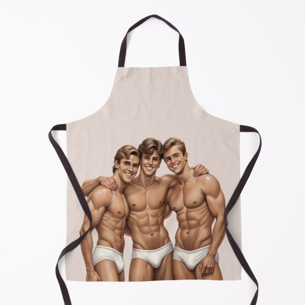Item preview, Brotherhood of Vigor: Diverse Trio in Retro Style designed and sold by gayishdesign.