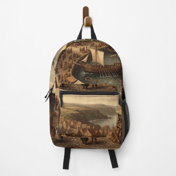 Item preview, Siege Port from hell after Hieronymus Bosch and Pieter Bruegel designed and sold by Vintage Designs +.