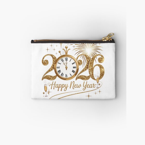Item preview, New Year 2026 Fireworks Clock Happy New Year 2026 designed and sold by Brettgison.