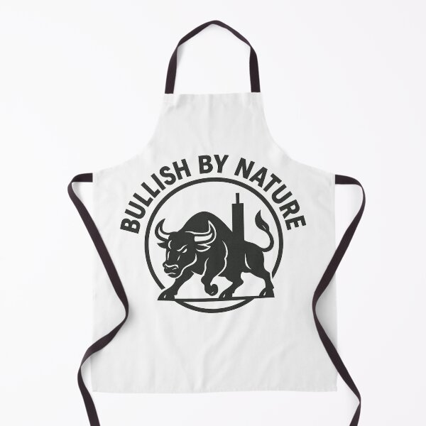 Item preview, Bullish by Nature – Charging Bull Candlestick Crest designed and sold by techy-rrr.