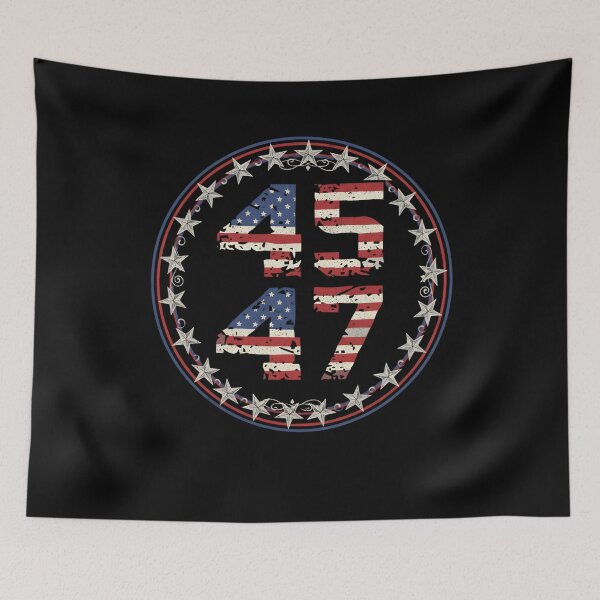 Item preview, 45 47 Trump 2024 President Republican Support President Election 2024 designed and sold by THREE LITTLE BEANS.
