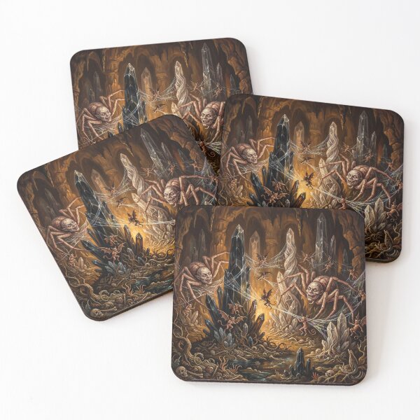 Item preview, Spider demon Hellscape after Hieronymus Bosch and Pieter Bruegel designed and sold by Vintage Designs +.