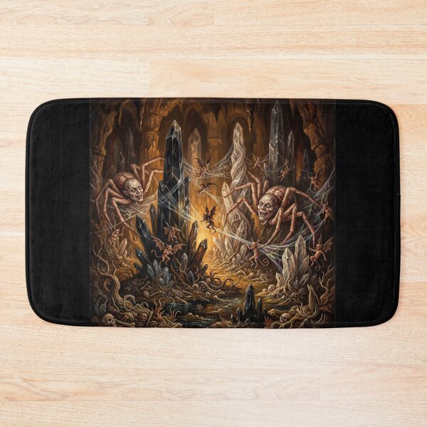 Item preview, Spider demon Hellscape after Hieronymus Bosch and Pieter Bruegel designed and sold by Vintage Designs +.