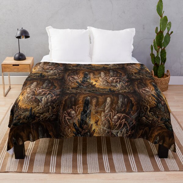 Item preview, Spider demon Hellscape after Hieronymus Bosch and Pieter Bruegel designed and sold by Vintage Designs +.