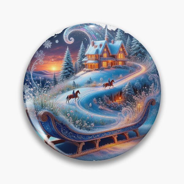 Item preview, Winter Magic Sleigh Ride designed and sold by AmetistLight.