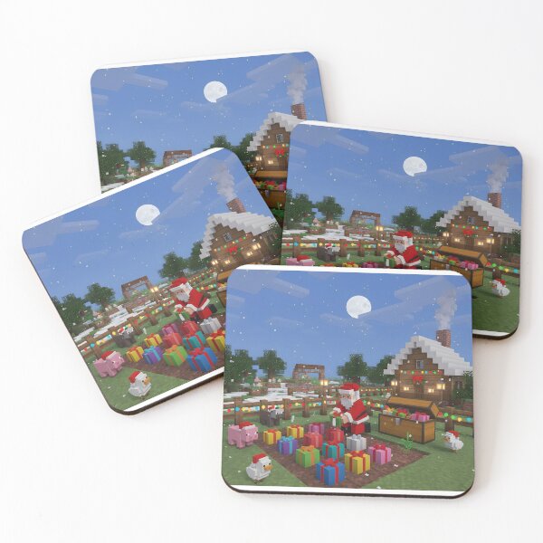 Item preview, Pixel Santa Farm Gift Time designed and sold by ReykorShop.