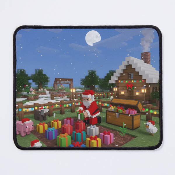 Item preview, Pixel Santa Farm Gift Time designed and sold by ReykorShop.