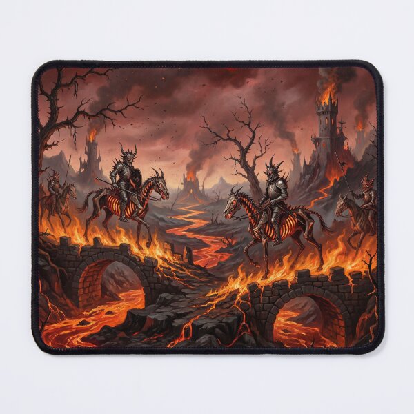 Item preview, Hell Molten Armies Inferno after Hieronymus Bosch and Pieter Bruegel designed and sold by Vintage Designs +.