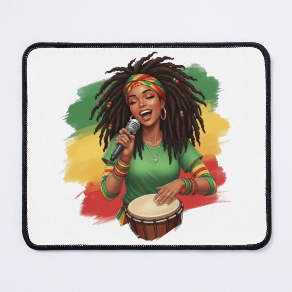 Item preview, Jamaican Music: Illustration Vibes Rasta designed and sold by CHRIST5000.
