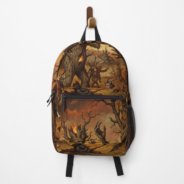 Item preview, Tree Demon Hellscape after Hieronymus Bosch and Pieter Bruegel designed and sold by Vintage Designs +.