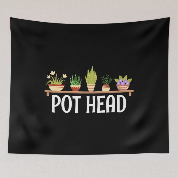 Item preview, Funny Pot Plants Head Cute Funny Succulent Garden Gardening designed and sold by KristinCleo.