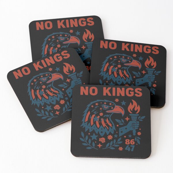 Item preview, No Kings designed and sold by THREE LITTLE BEANS.