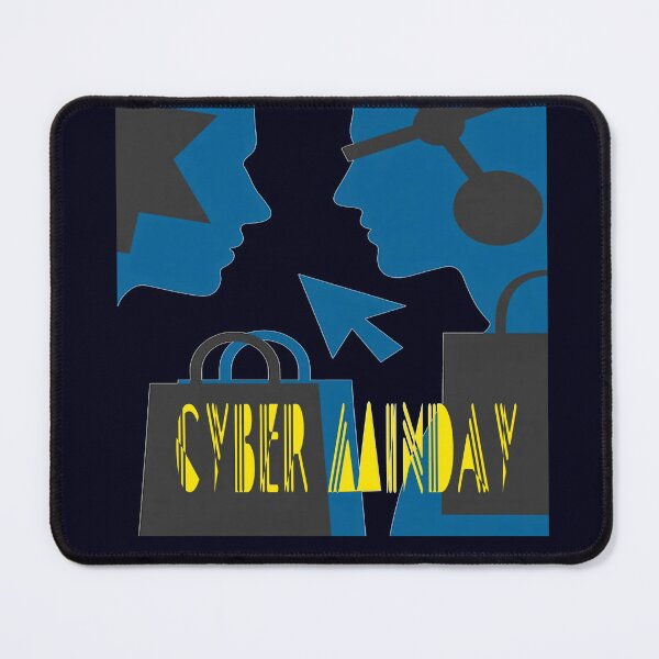 Item preview, Cyber Monday vector graphic art designed and sold by Mudikeys.