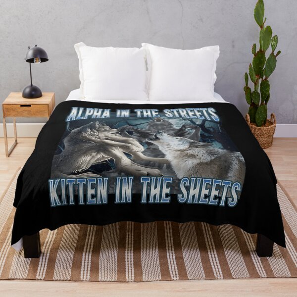 Item preview, Alpha In The Streets Kitten In Sheets designed and sold by KOKOMI-SRO.