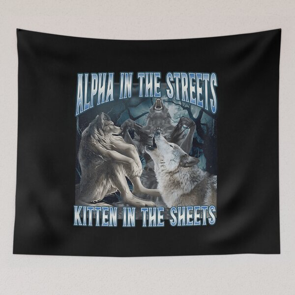 Item preview, Alpha In The Streets Kitten In Sheets designed and sold by KOKOMI-SRO.