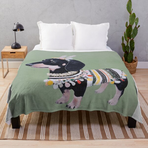 Item preview, Decorative Dachshund in Colorful Attire designed and sold by lautir.