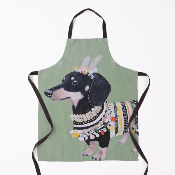 Item preview, Decorative Dachshund in Colorful Attire designed and sold by lautir.