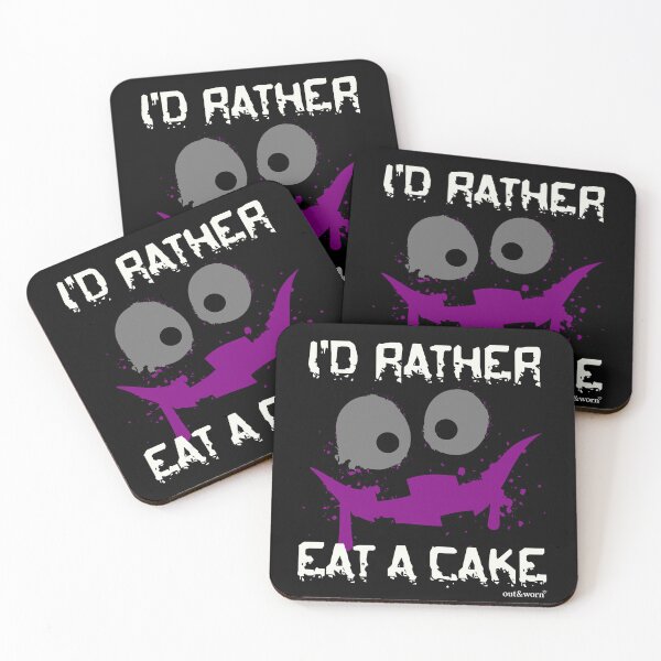 Item preview, I’d Rather Eat A Cake - Asexual Design designed and sold by outandworn.