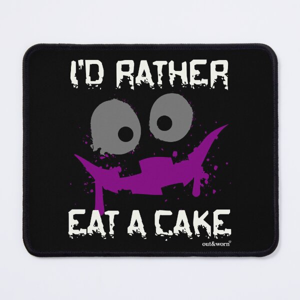 Item preview, I’d Rather Eat A Cake - Asexual Design designed and sold by outandworn.