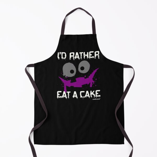 Item preview, I’d Rather Eat A Cake - Asexual Design designed and sold by outandworn.