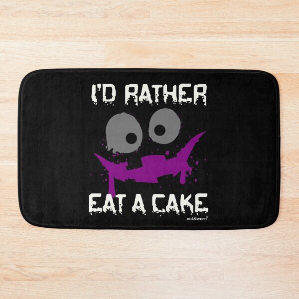 Item preview, I’d Rather Eat A Cake - Asexual Design designed and sold by outandworn.