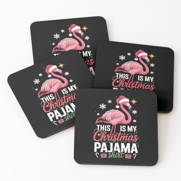 Item preview, This Is My Christmas Pajama Flamingo Lover Xmas Lights  designed and sold by THagBlue.