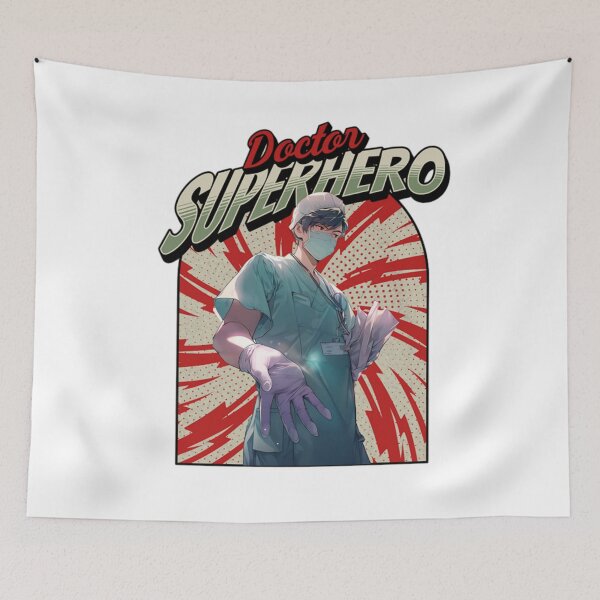 Aperçu de l'œuvre Doctor Superhero – Manga Style Doctor Hero Design créée et vendue par TheOrthoDoctor.