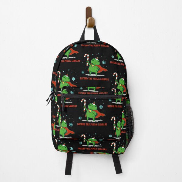 Item preview, Defend The Public Library Funny Xmas Frog Meme designed and sold by KristyCharleen.